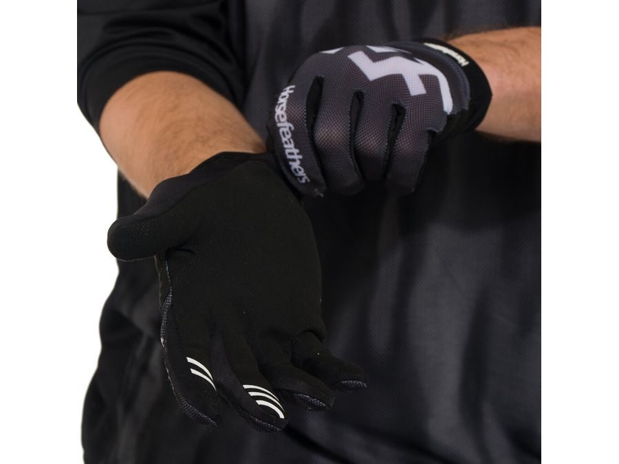 Letní krátkoprsté rukavice HORSEFEATHERS Digger, black