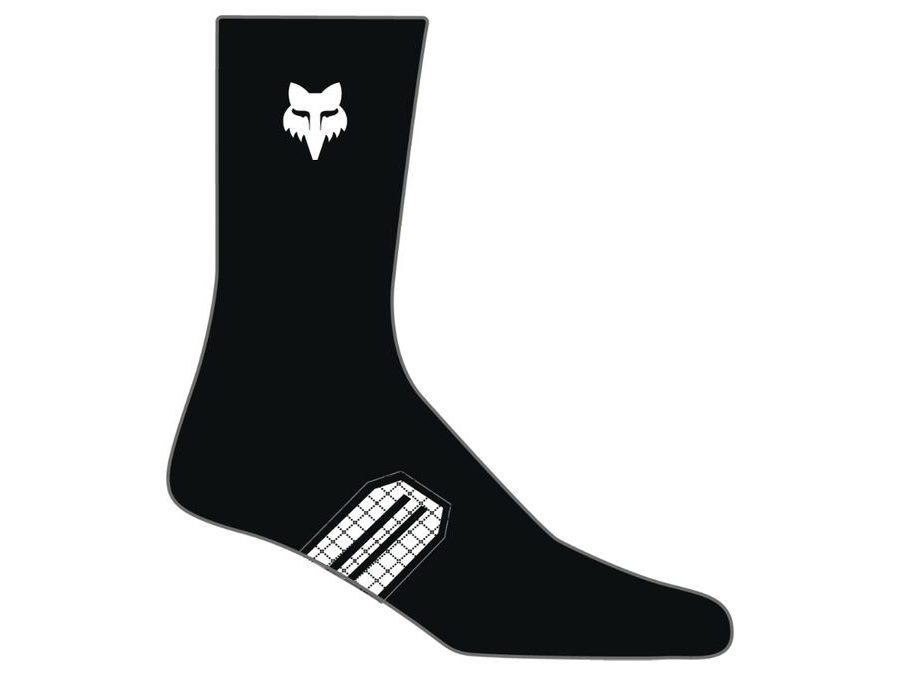 Dlouhé ponožky Fox 6" Ranger Sock, Black