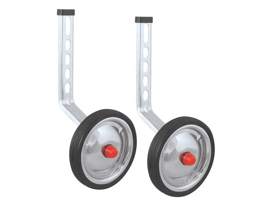 Balanční kolečka FORCE 12-20" UNI, chrom + PVC