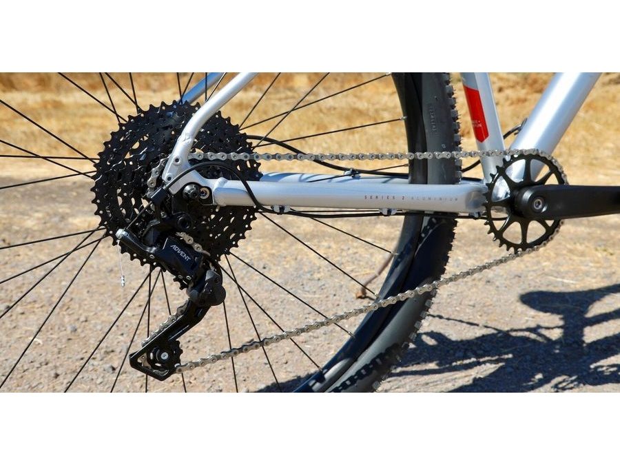 Pánské horské kolo Marin Bobcat Trail 4 27,5" - Stříbrná / Červená / Šedá