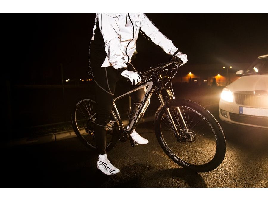 Podzimní/zimní rukavice FORCE REFLECT, celoreflexní