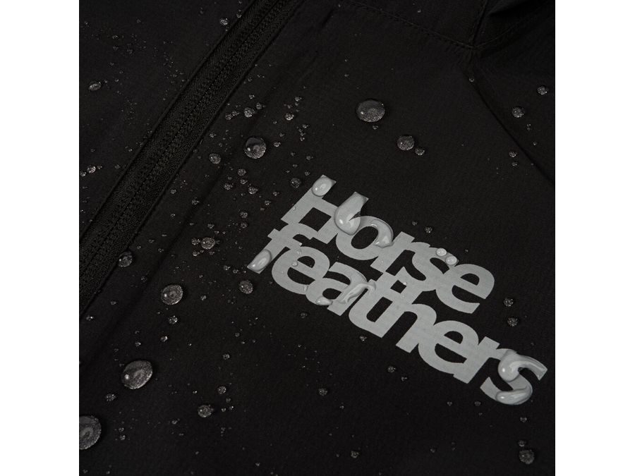 Dámská nepromokavá bunda HORSEFEATHERS Onyx, black reflex