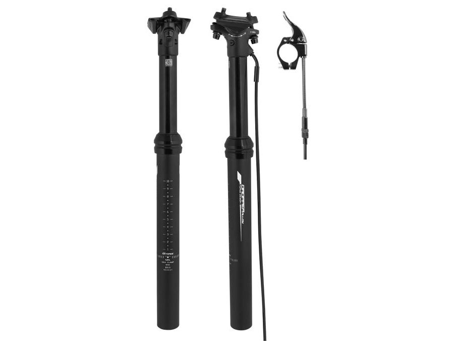Teleskopická sedlovka FORCE DROPPER 30,9/440mm, matná černá