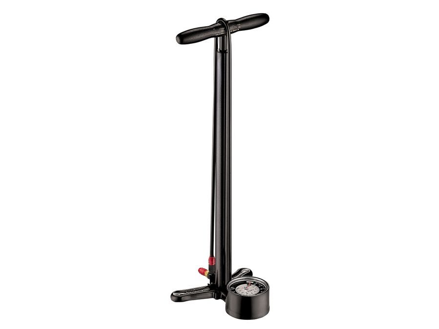 Dílenská hustilka LEZYNE PUMP FLOOR CLASSIC FLOOR DRIVE 3.5 METALLIC BLACK