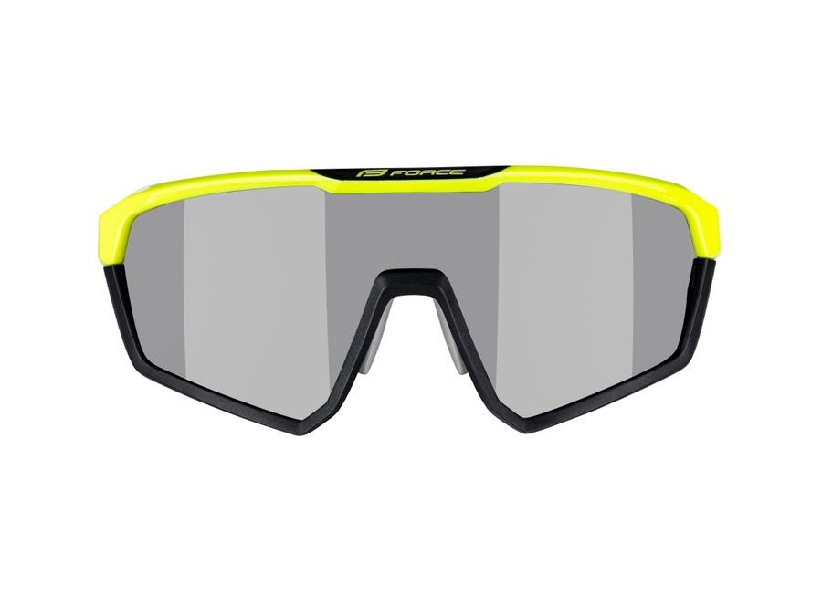 Brýle FORCE ELECTRA bílé, hnědé zrcadlové sklo