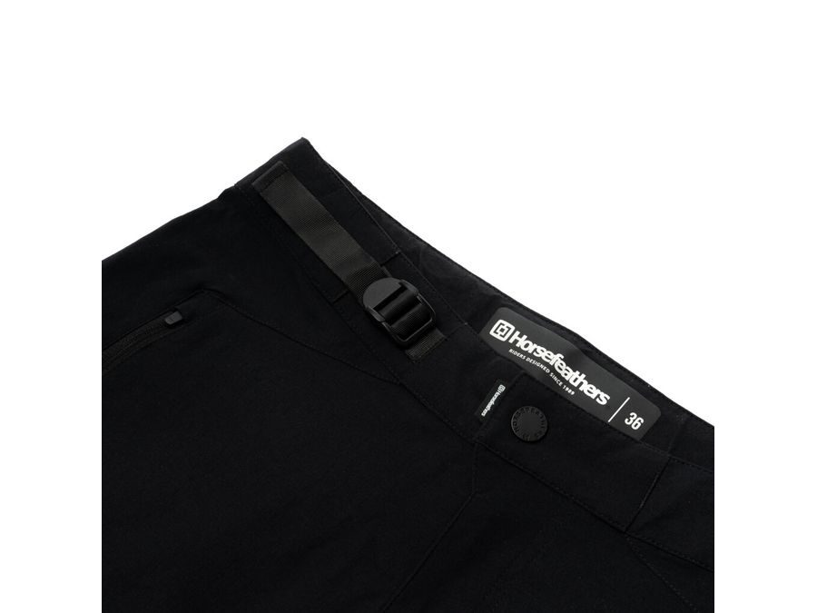 Dámské kraťasy do pasu bez vložky HORSEFEATHERS Stoker II, black