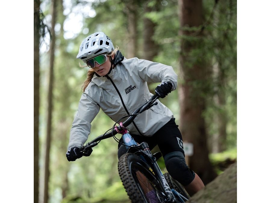 Dámská nepromokavá bunda HORSEFEATHERS Onyx, silver birch