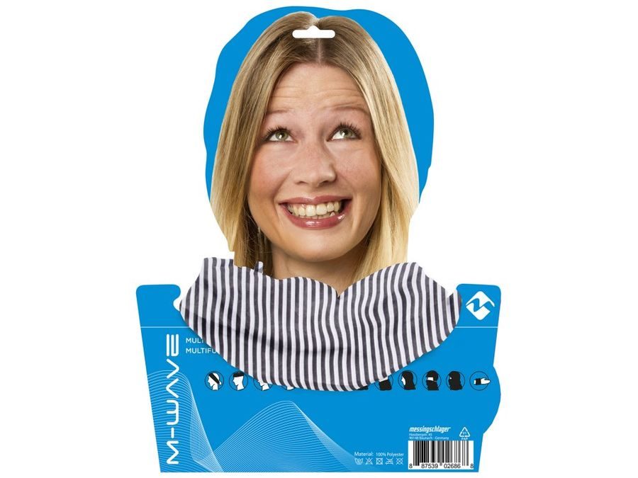 Šátek M-WAVE Stripes seamless