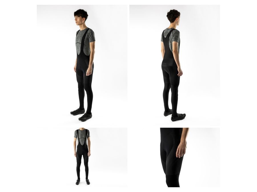 Pánské kalhoty se šráky a vložkou FORCE EXTREME, černé