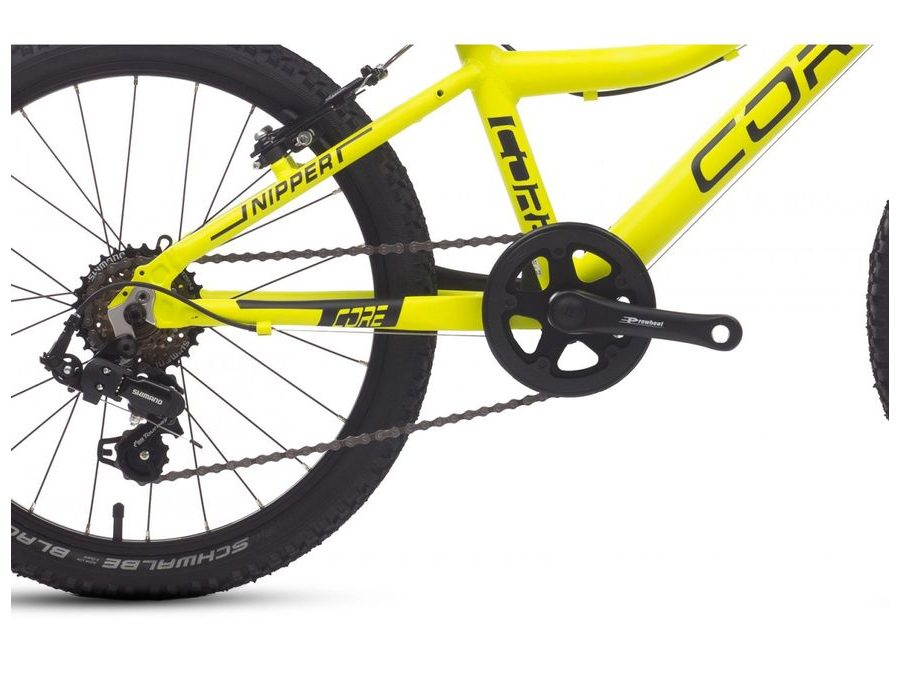 Dětské kolo Core Nipper 20", reflexní žlutá 2025, 8.3kg