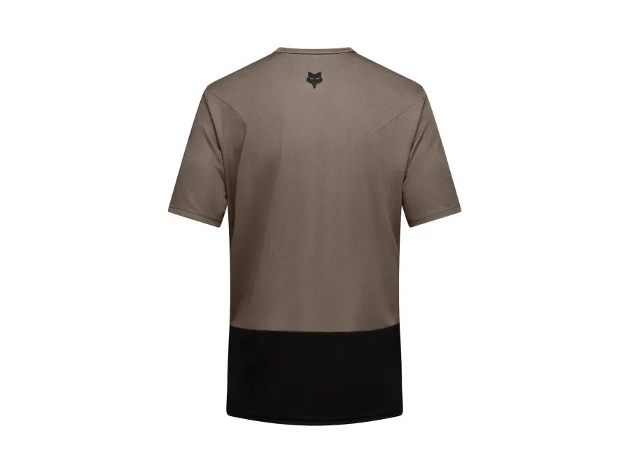 Pánský dres s krátkým rukávem FOX Ranger Wordmark Jersey, nutmeg brown