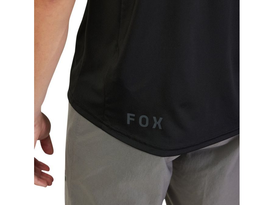 Pánský dres s krátkým rukávem Fox Ranger Ss Jersey Lab Head - black