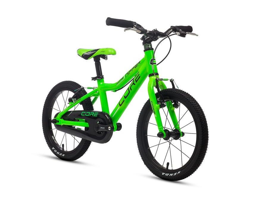 Dětské kolo Core Nipper 16" zelené V-brake ultralight (6.08 kg) 2025