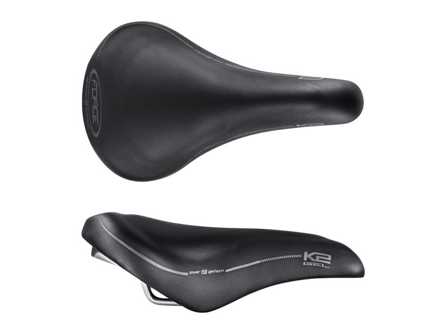 Sedlo FORCE K2 GEL , černé