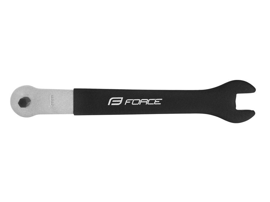 klíč pedálový FORCE 15 s inbusovým klíčem 6/8
