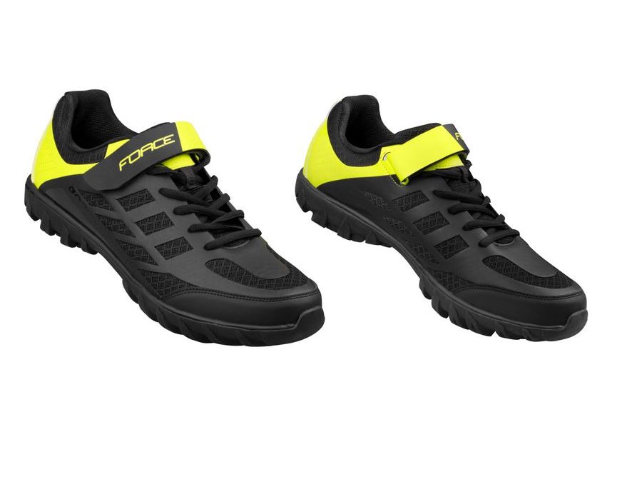 tretry FORCE GO2, černo-fluo