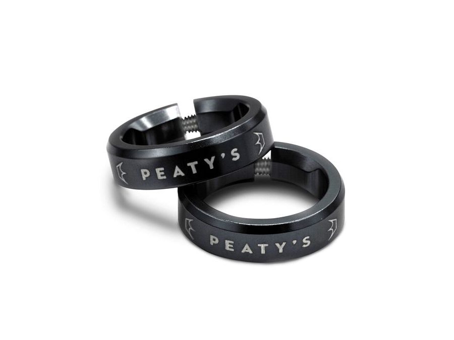 Objímky ke gripům PEATY'S MONARCH LOCK RING BLACK