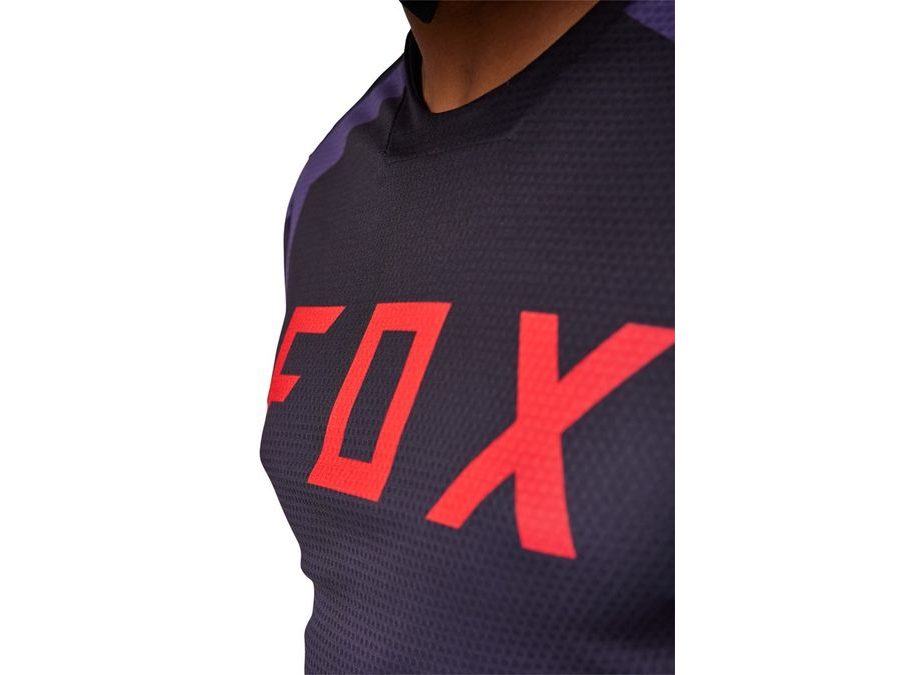 Pánský dres s dlouhým rukávem Fox Defend Ls Jersey, Sangria