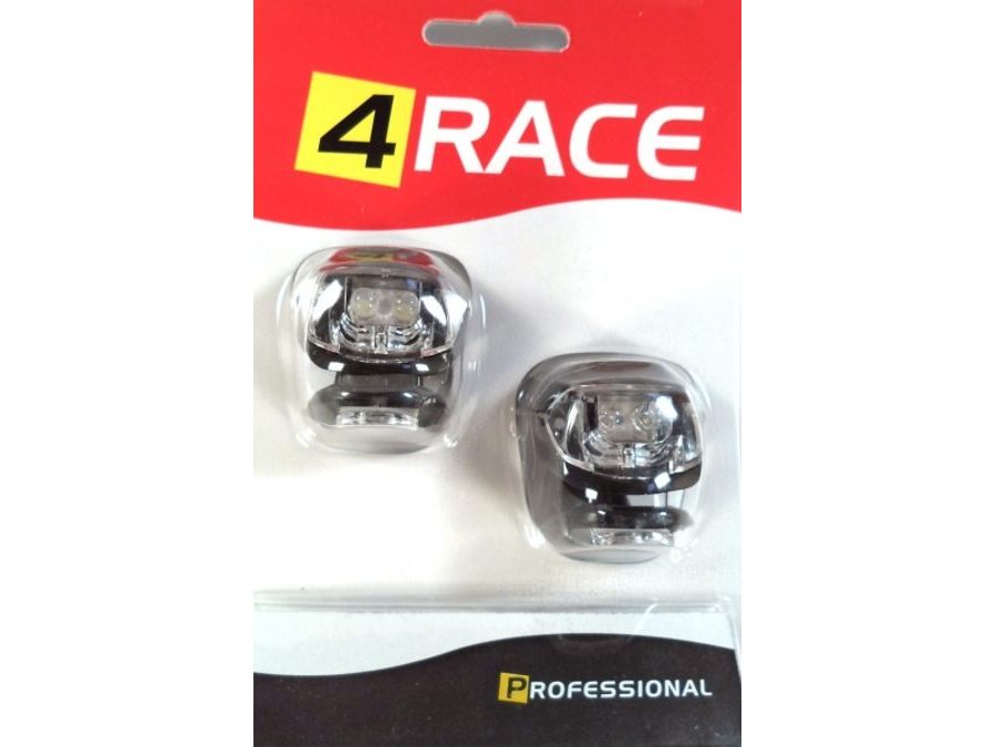 Blikačka přední+zadní 4RACE LS03 silicon černé