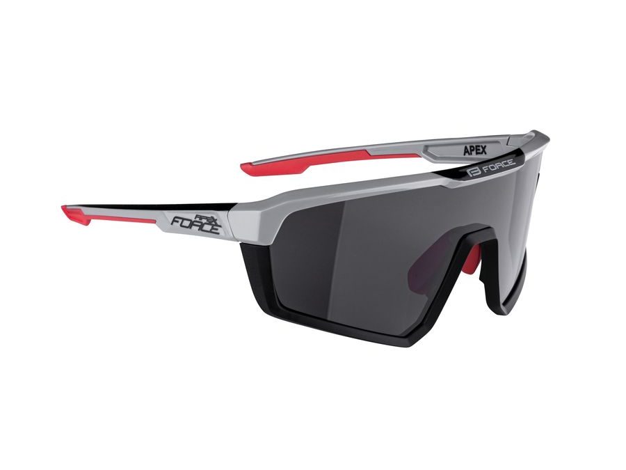 Brýle FORCE APEX, černo-šedé, černé skla