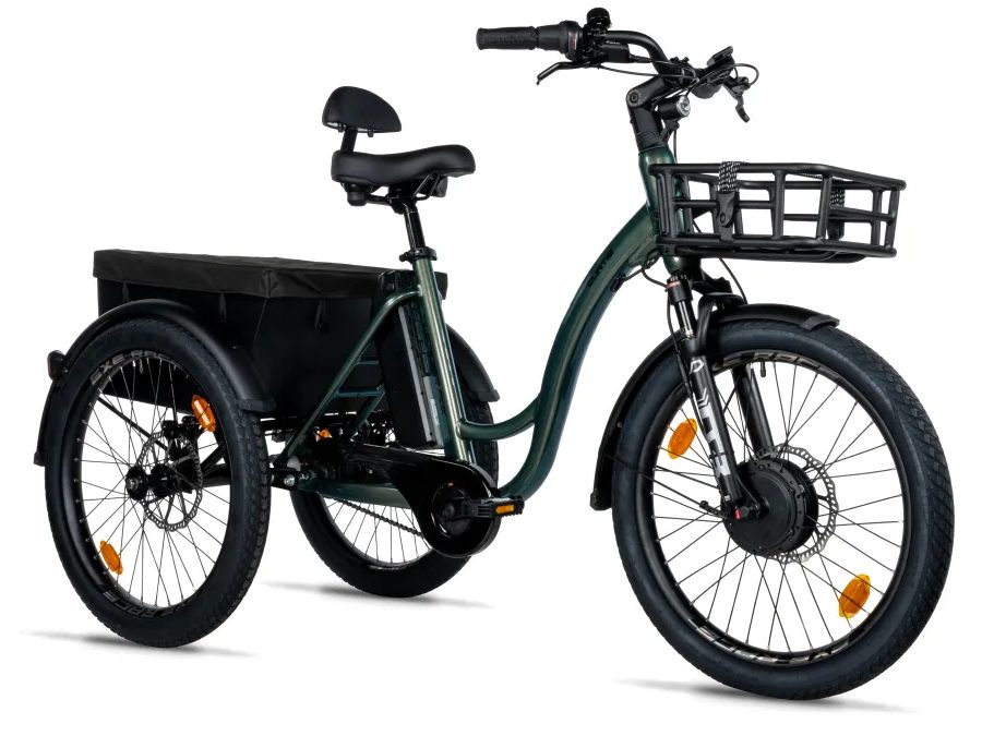 Leader fox CARGO - TRICYCLE CURTIS, FRONT MOTOR, GREY MATT