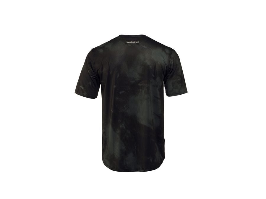 Pánský dres s krátkým rukávem HORSEFEATHERS Quantum, thyme camo