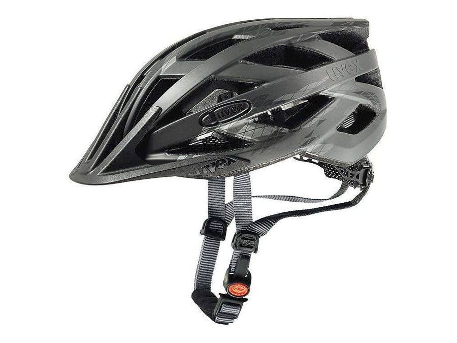 Helma UVEX I-VO CC, BLACK-SMOKE MAT