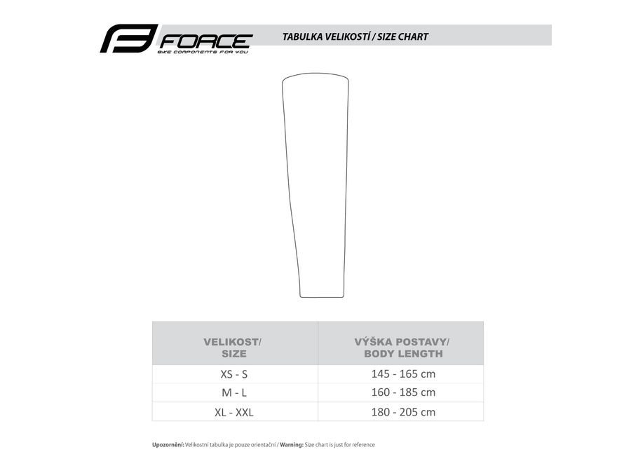 Návleky na ruce FORCE BREEZE pletené, černé