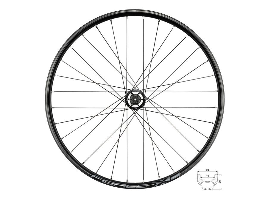 Zadní kolo FORCE XC DISC 584x19 F804333-6d 32d