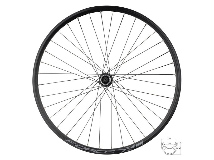 Přední kolo FORCE XC DISC 559x19 HBM3050-CL 36d