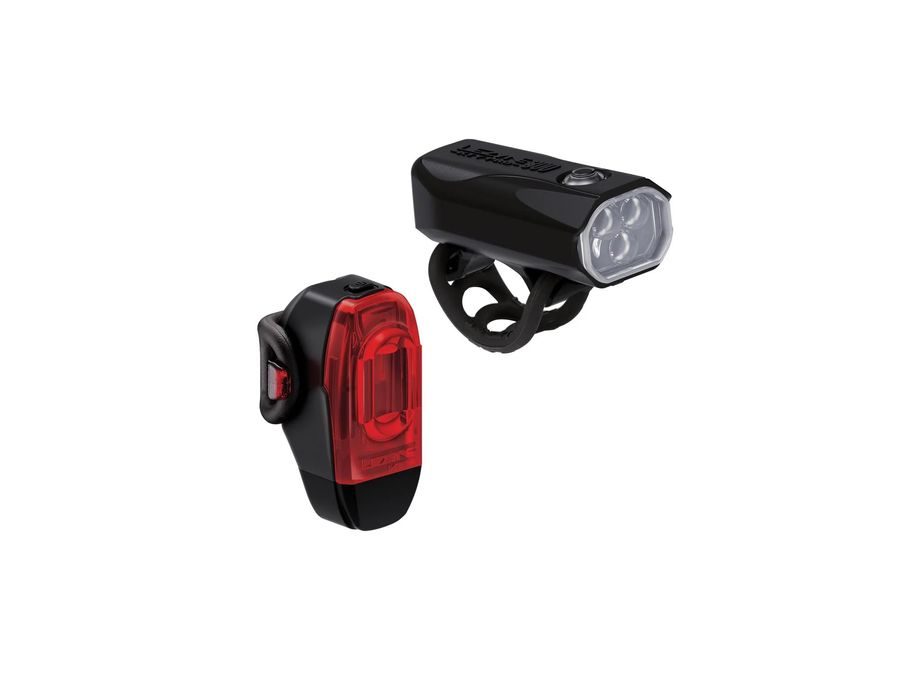Sada světel LEZYNE LIGHT PAIR KTV DRIVE PRO 300+ / KTV DRIVE+ PAIR BLACK / BLACK