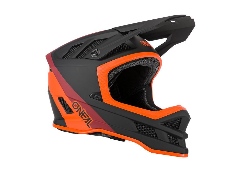 Integrální helma Oneal BLADE HYPERLITE CHARGER červeno/oranžová