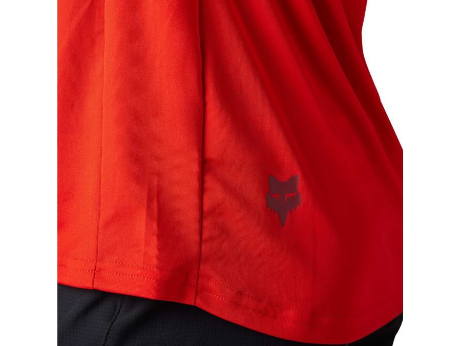 Pánský dres s krátkým rukávem FOX Ranger Ss Jersey Moth Race, červená