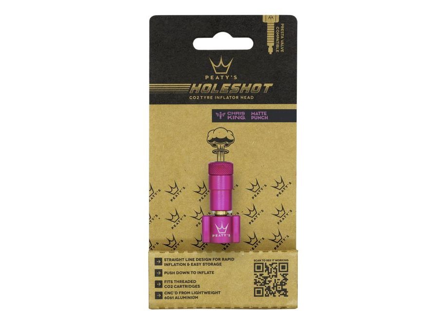 Hlavice pumpy PEATY'S HOLESHOT HLAVICE CO2 PUMPY PUNCH
