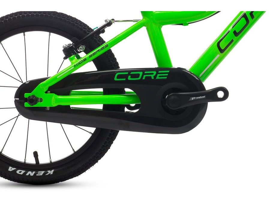 Dětské kolo Core Nipper 16" zelené V-brake ultralight (6.08 kg) 2025