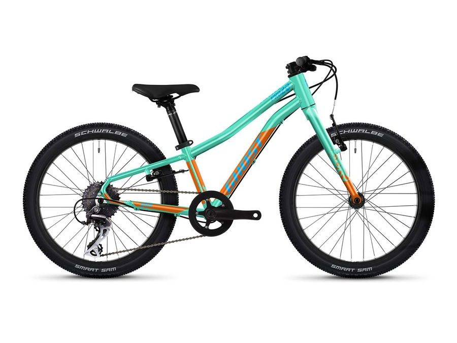 Dětské kolo GHOST Kato 20 Pro Mint/Orange Shiny