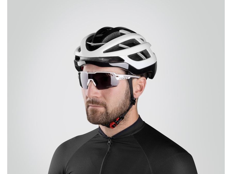 Helma FORCE LYNX, bílo-černá