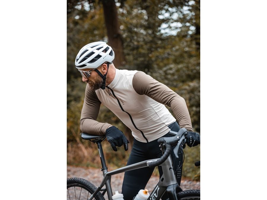 Letní dlouhoprsté rukavice FORCE MTB CRAG, černé