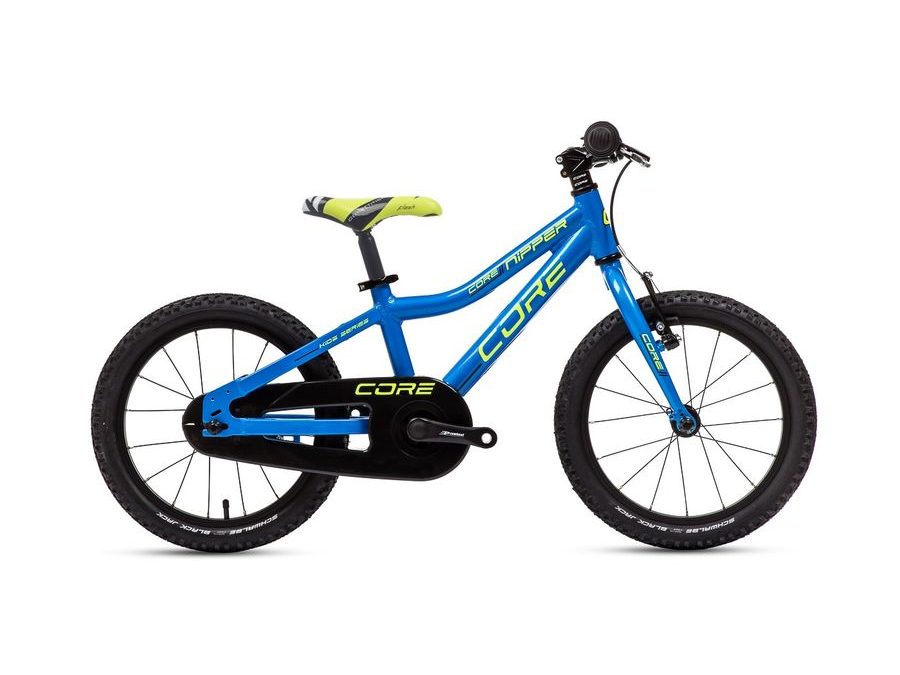 Dětské kolo Core Nipper Al 16" torpédo, (6.95kg) Modrá, Schwalbe Black Jack 2025