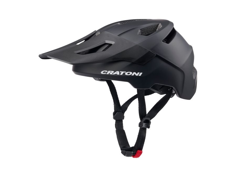 Dětská helma CRATONI WildCat Black Matt - S-M (49-56 cm)