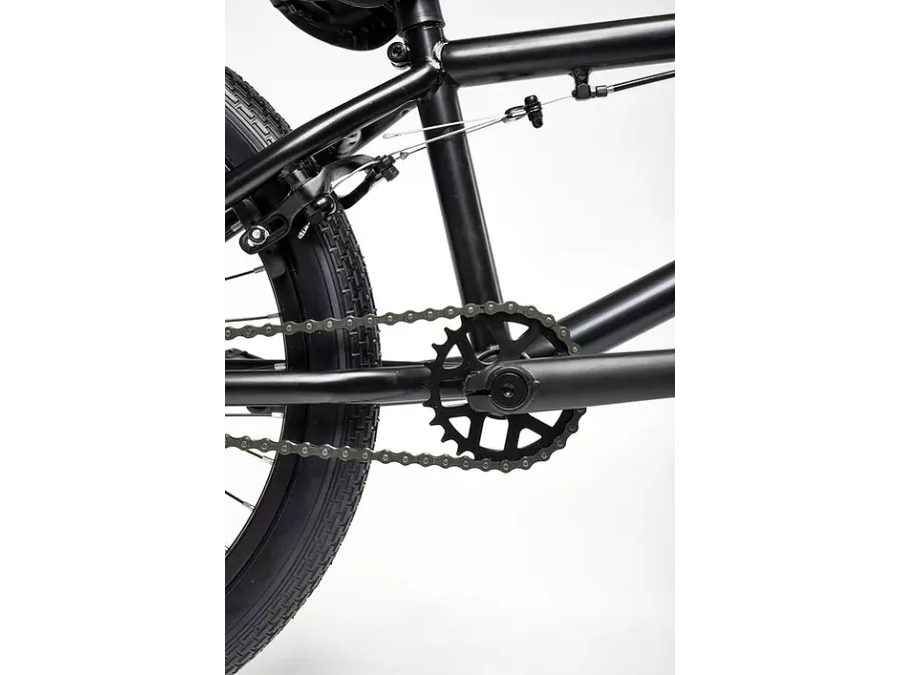 BMX kolo Krusty Bikes 66.0 20" - Černá Polomat 2021