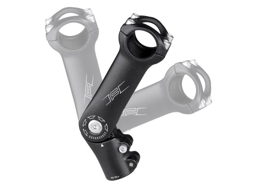 Představec FORCE S6.3 31,8/110mm stavitelný Al, černý