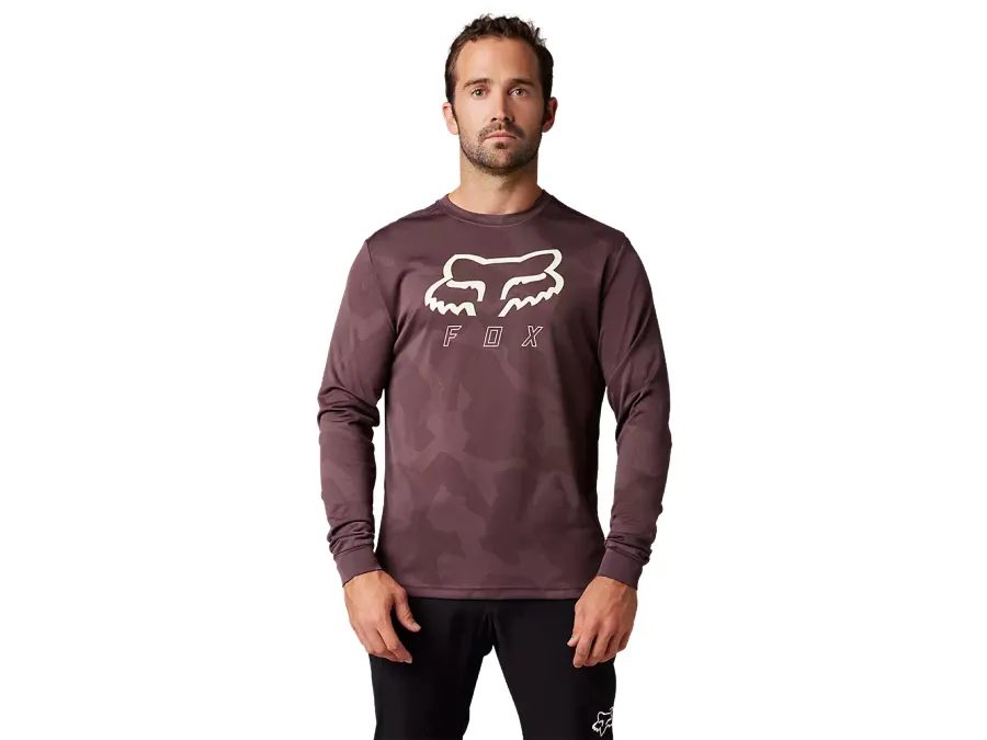 Pánský dres s dlouhým rukávem FOX RANGER TRUDRI, červený