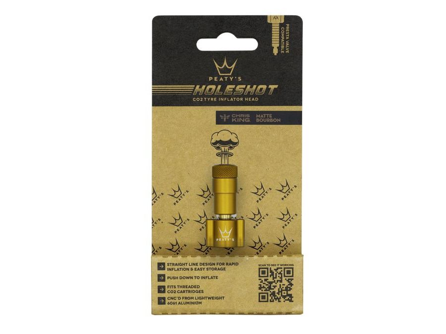 Hlavice pumpy PEATY'S HOLESHOT HLAVICE CO2 PUMPY BOURBON