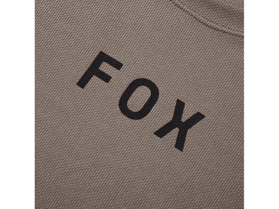 Pánský dres s krátkým rukávem FOX Ranger Wordmark Jersey, nutmeg brown