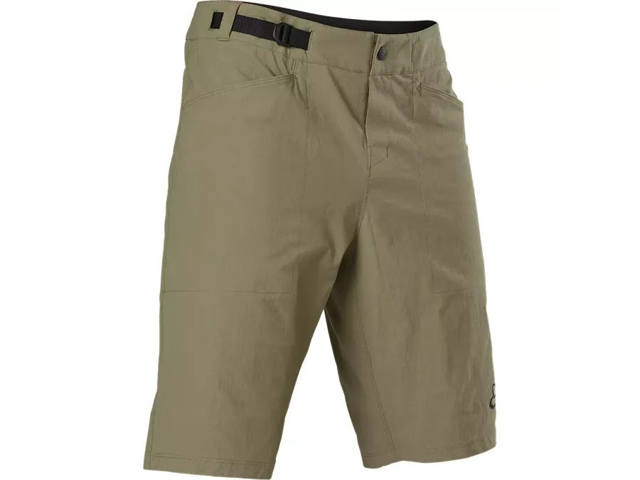 Pánské kraťasy do pasu s vložkou FOX Ranger Lite Short, Bark