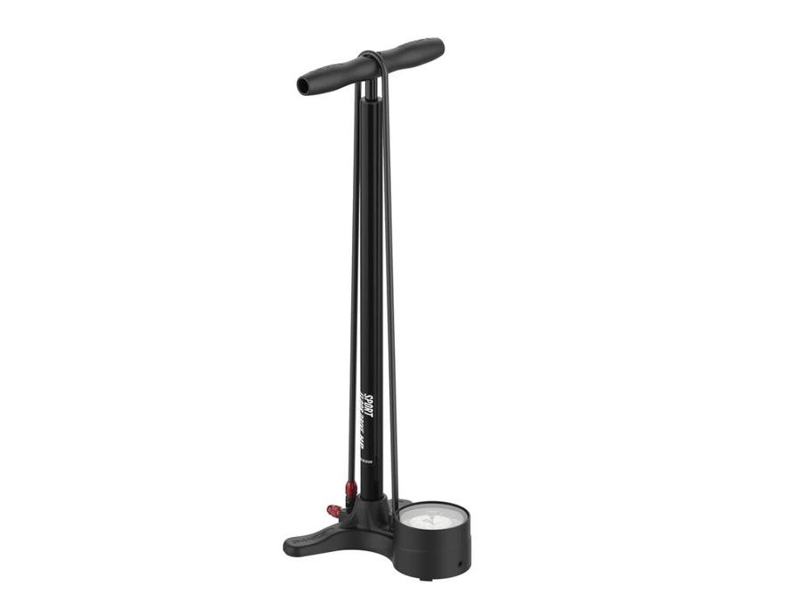Dílenská hustilka LEZYNE PUMP FLOOR SPORT FLOOR DRIVE 3.5 FLAT BLACK