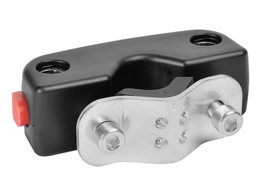 sedačka Polisport Bilby Junior přední s předním úchytem černo-tmavě šedá