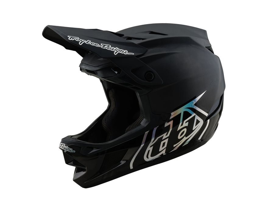 Integrální helma Troy Lee Designs D4 CARBON STEALTH BLACK 2025