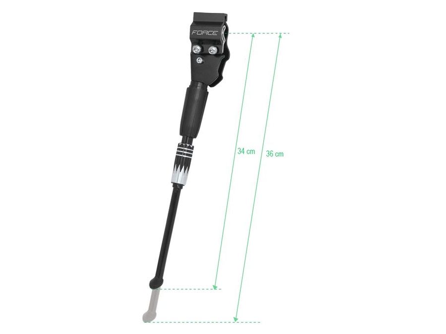 stojan FORCE BAL 24-29" Al zadní+redukce, černý